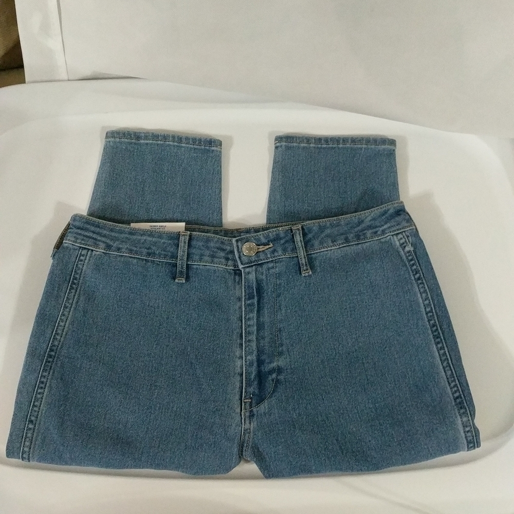 H&M Skinny Ankle High Waist Medium Wash Jeans - size 28 - NWT